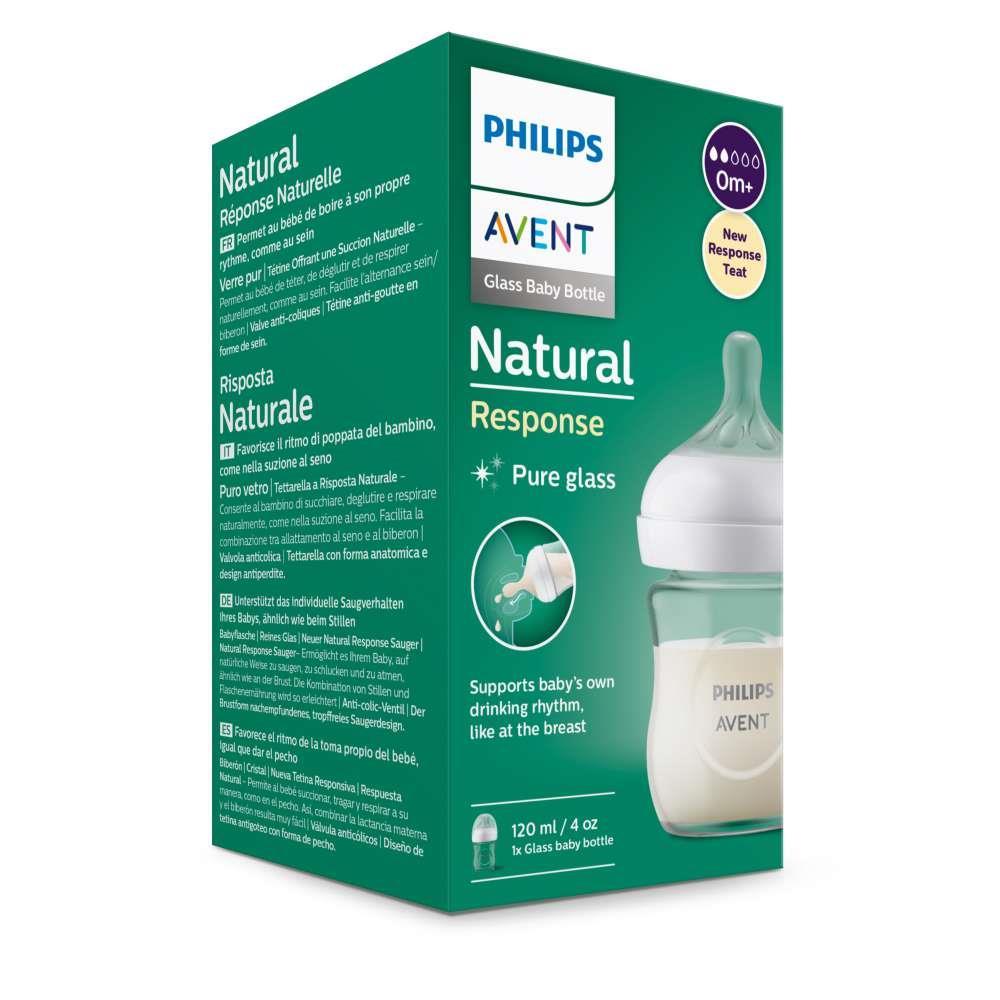Biberão Philips Avent Natural Response de Vidro 120 ml - Image 2