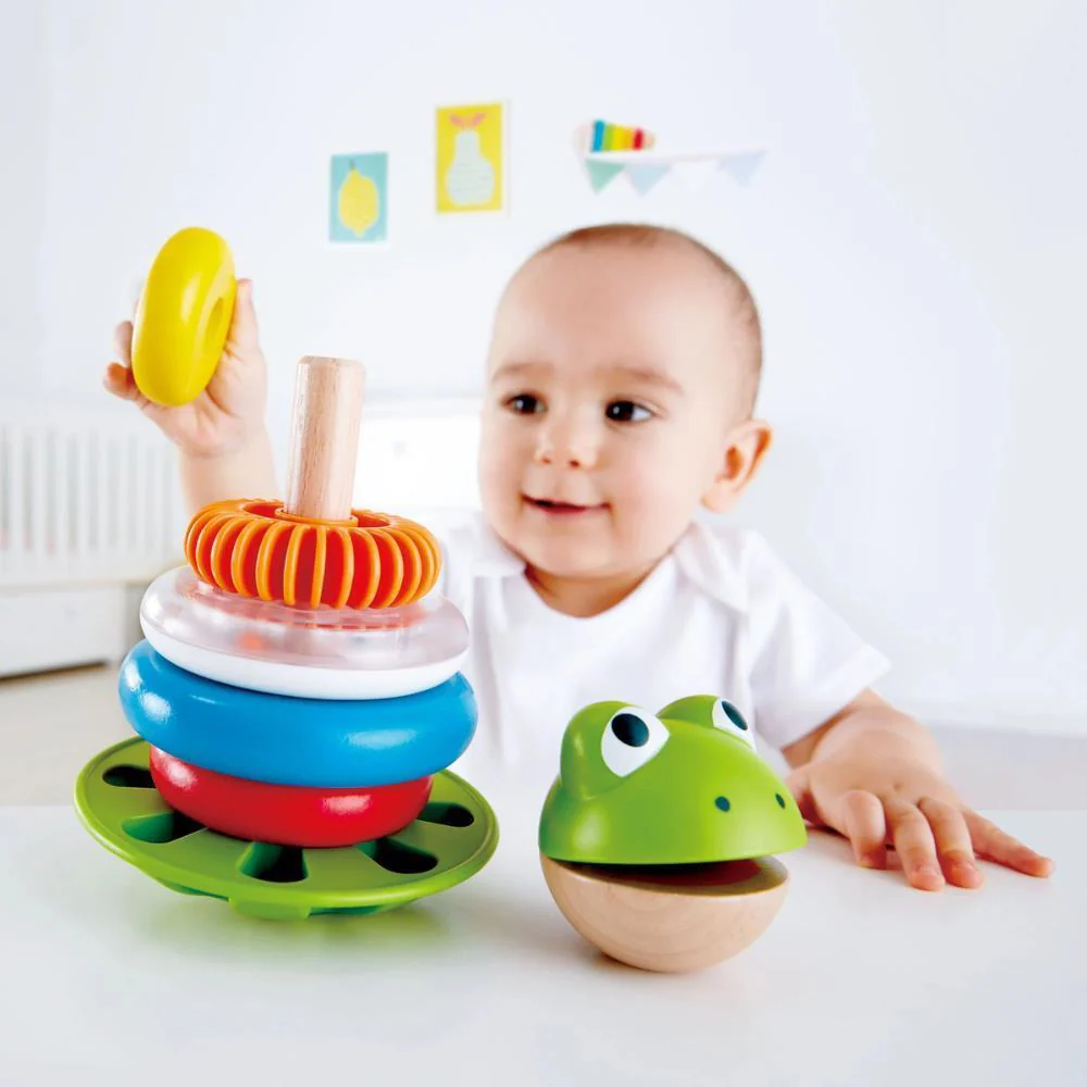 Pirâmide de Argolas Hape Mr. Frog - Image 4