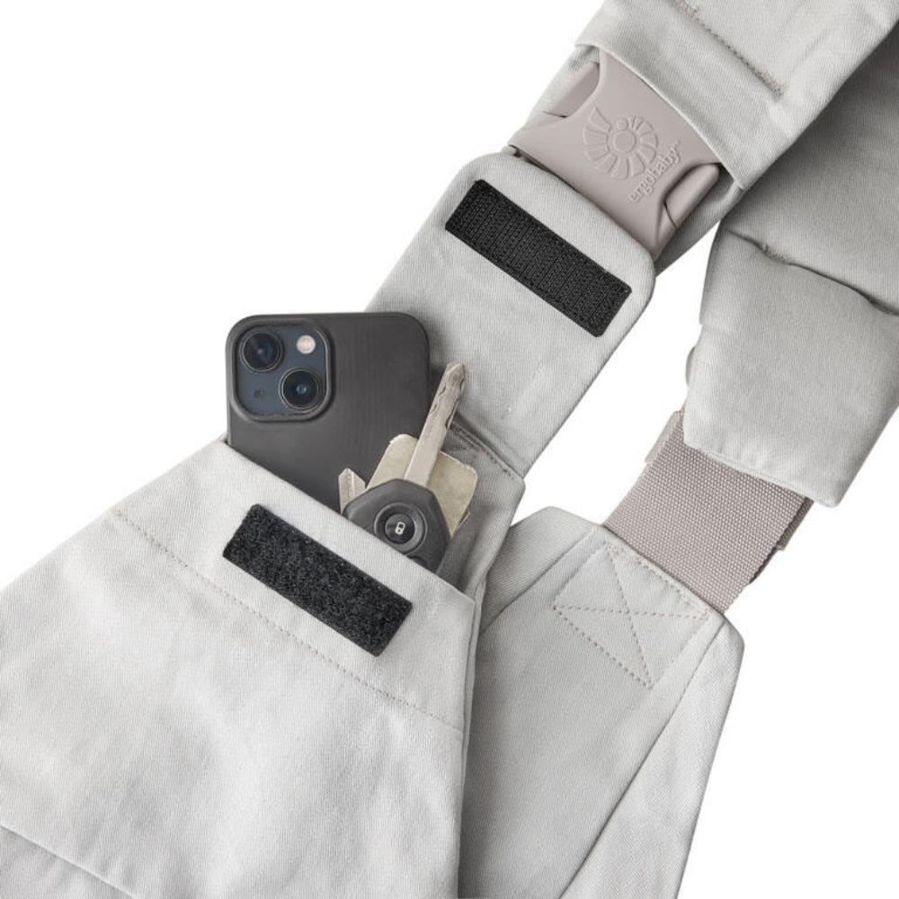Porta-Bebés Ergobaby Upsie Sling Pearl Grey - Image 5
