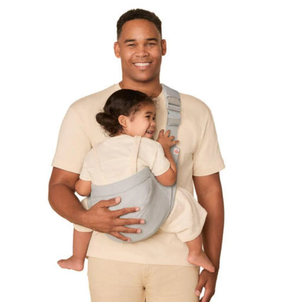 Porta-Bebés Ergobaby Upsie Sling Pearl Grey - Image 9