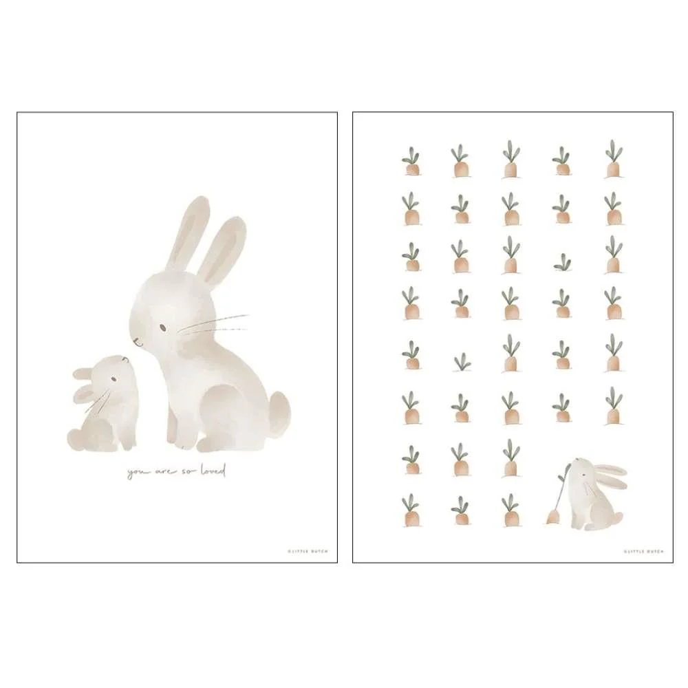 Poster A3 Baby Bunny
