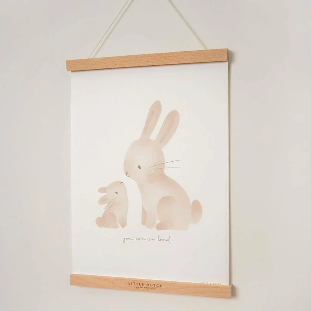 Poster A3 Baby Bunny - Image 3