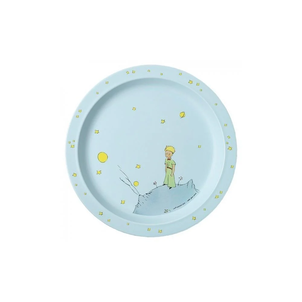 Prato Principezinho Azul 21 cm