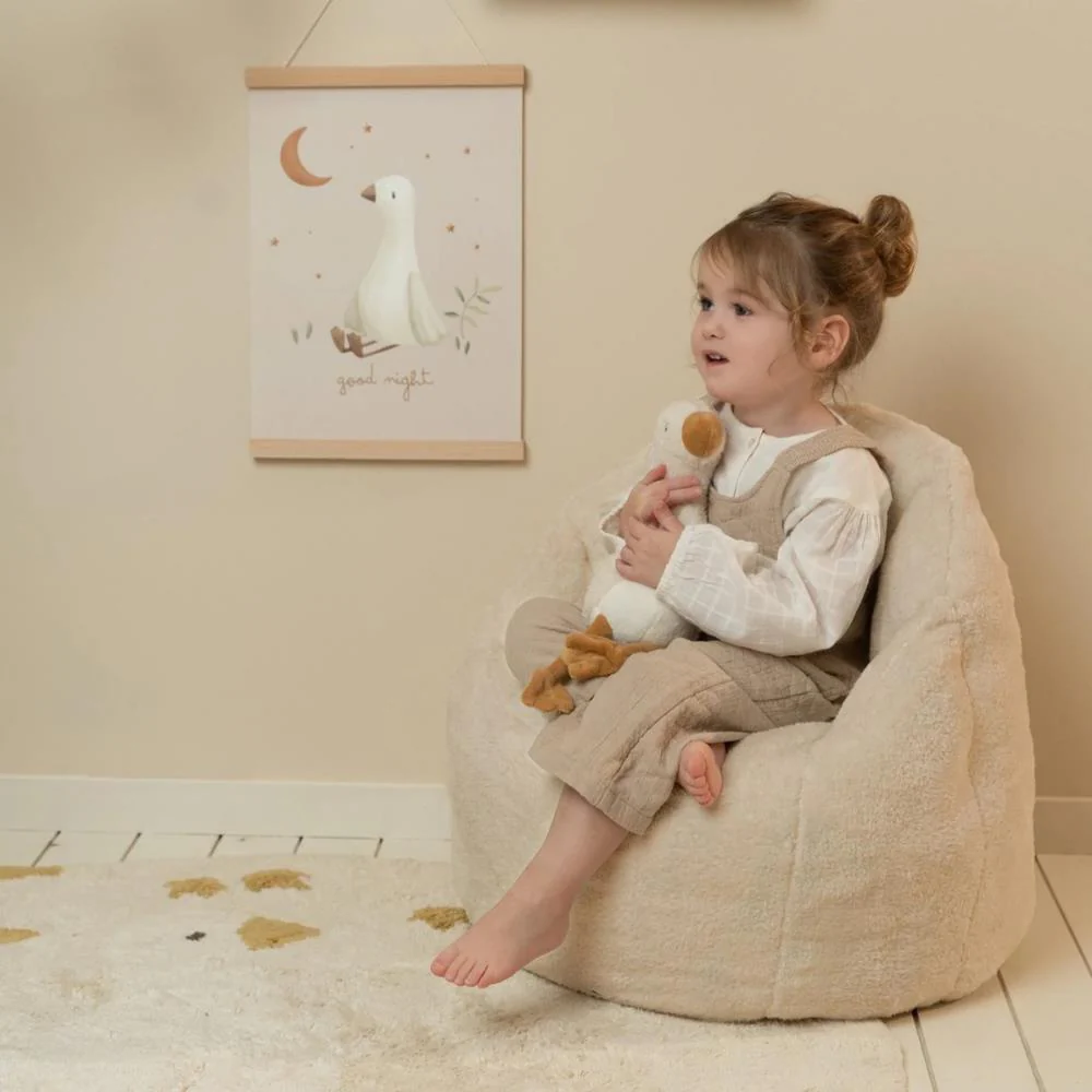 Puff Infantil Little Dutch Soft Beige - Image 4