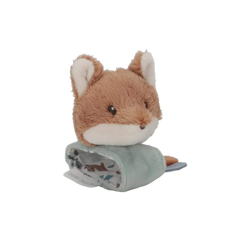 Pulseira de Peluche com Roca Raposa Little Dutch Forest Friends