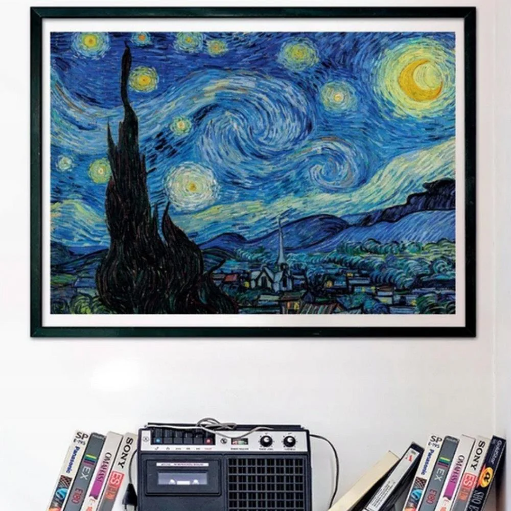 Puzzle Clementoni Museum Van Gogh Starry Night 1000 Peças - Image 3
