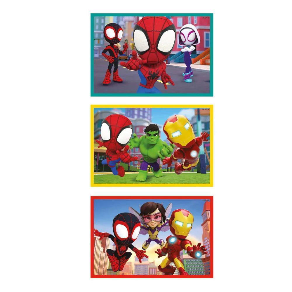 Puzzle Clementoni Spidey and Friends 6 Cubos - Image 3