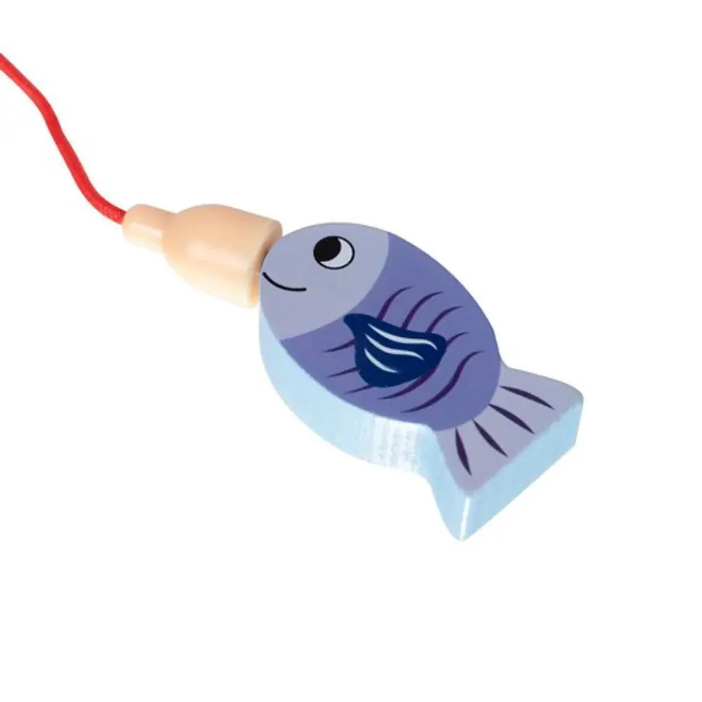 Puzzle de Formas e Jogo Pesca em Madeira - Image 6