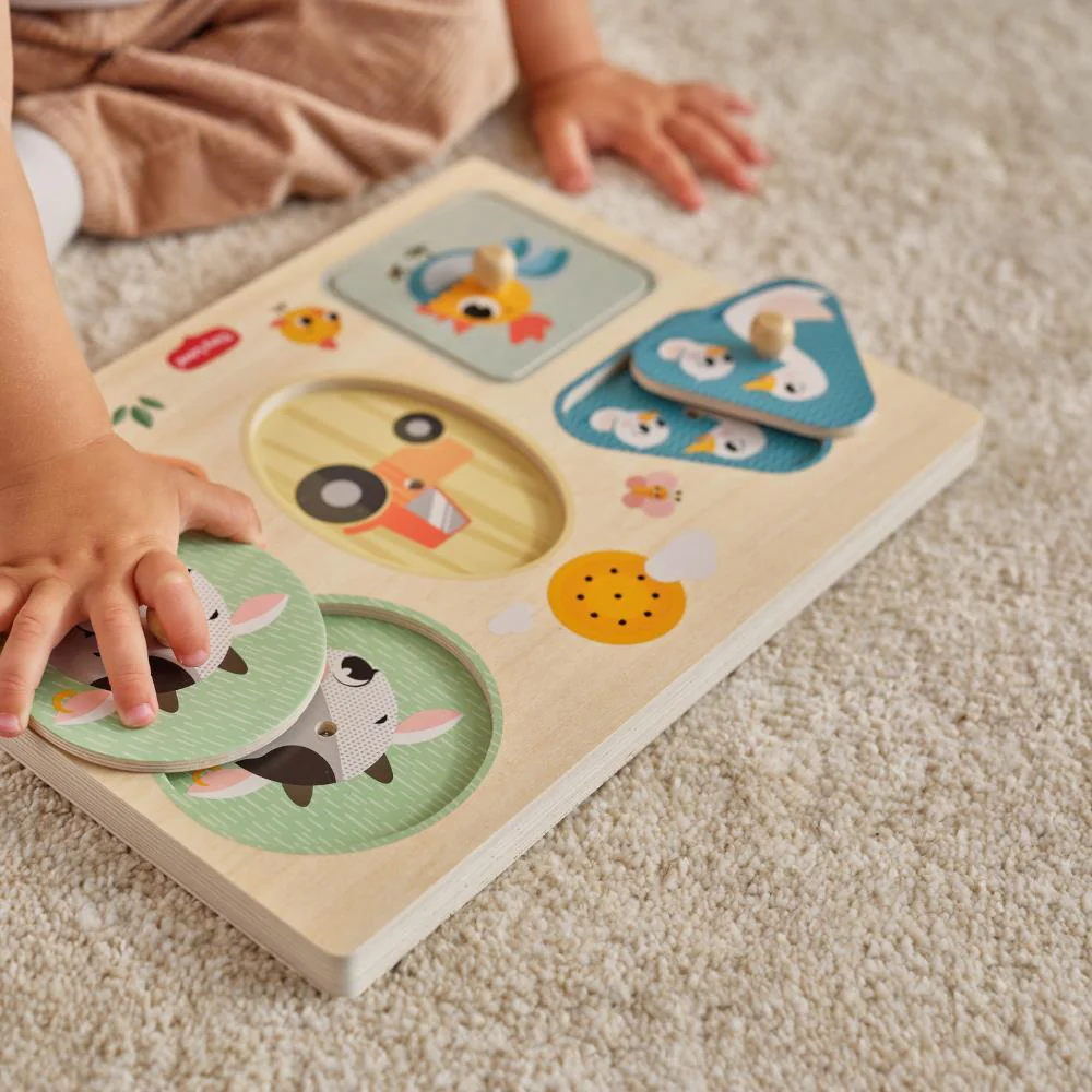 Puzzle Musical em Madeira Tiny Love Farmers Funday - Image 7