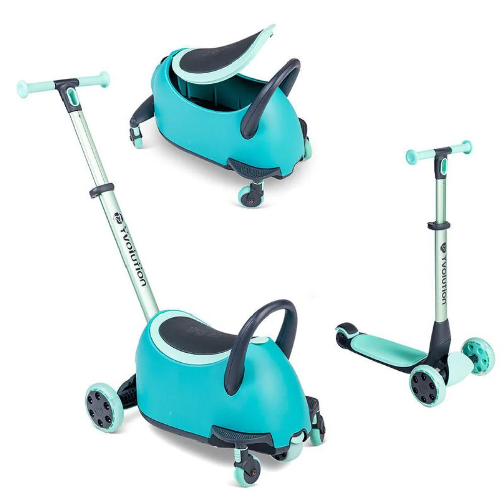 Ride-On/Trotinete Yvolution Yglider Luna 3em1 Green - Image 2