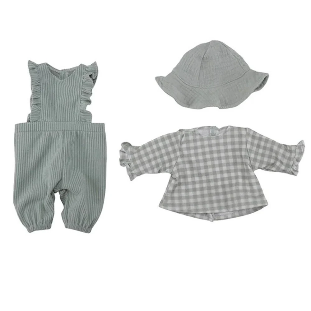 Roupa Little Dutch Green Check para Boneca de 36cm - Image 2