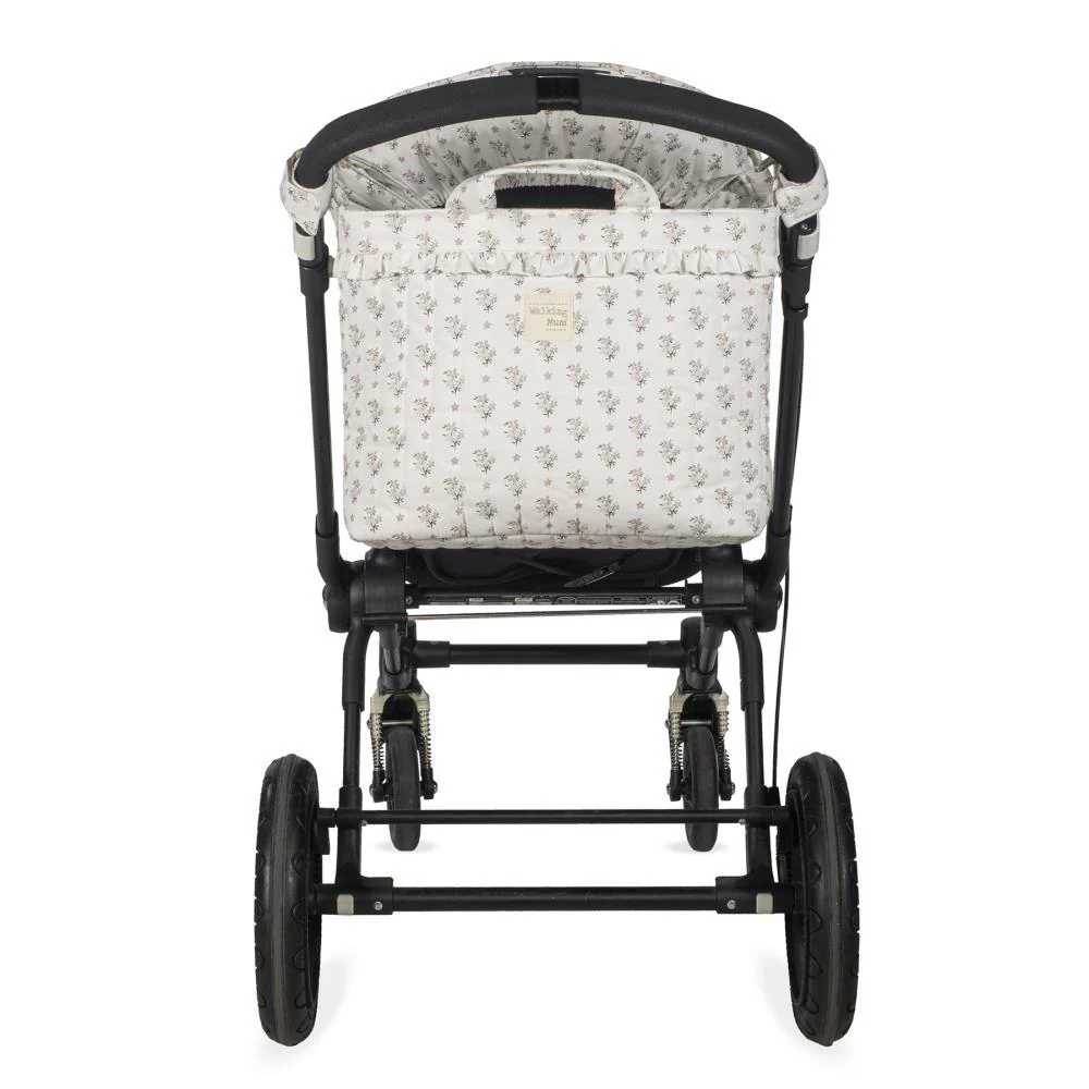 Saco com Muda Fraldas Walking Mum Botton Flowers - Image 8
