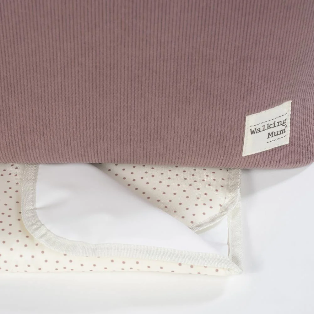 Saco com Muda Fraldas Walking Mum Gala Corduroy Cerise - Image 10