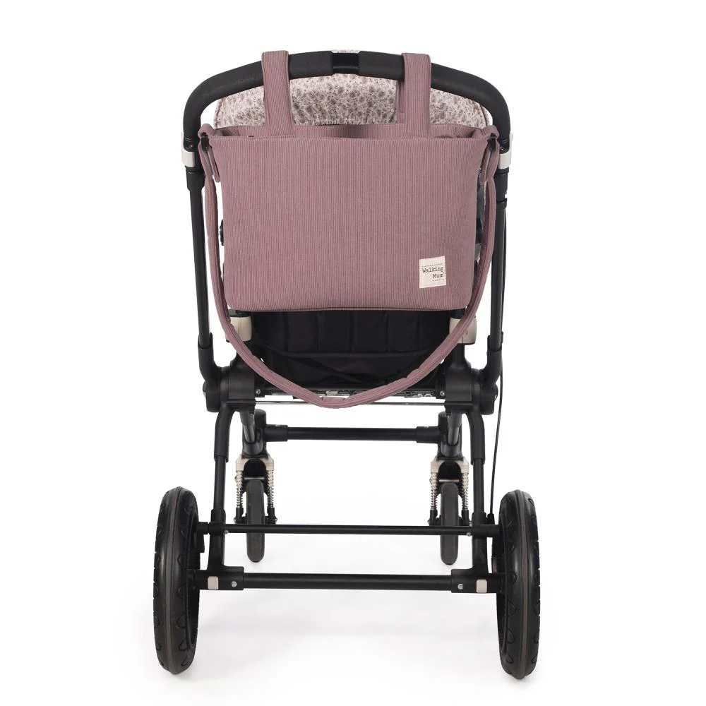 Saco com Muda Fraldas Walking Mum Gala Corduroy Cerise - Image 11