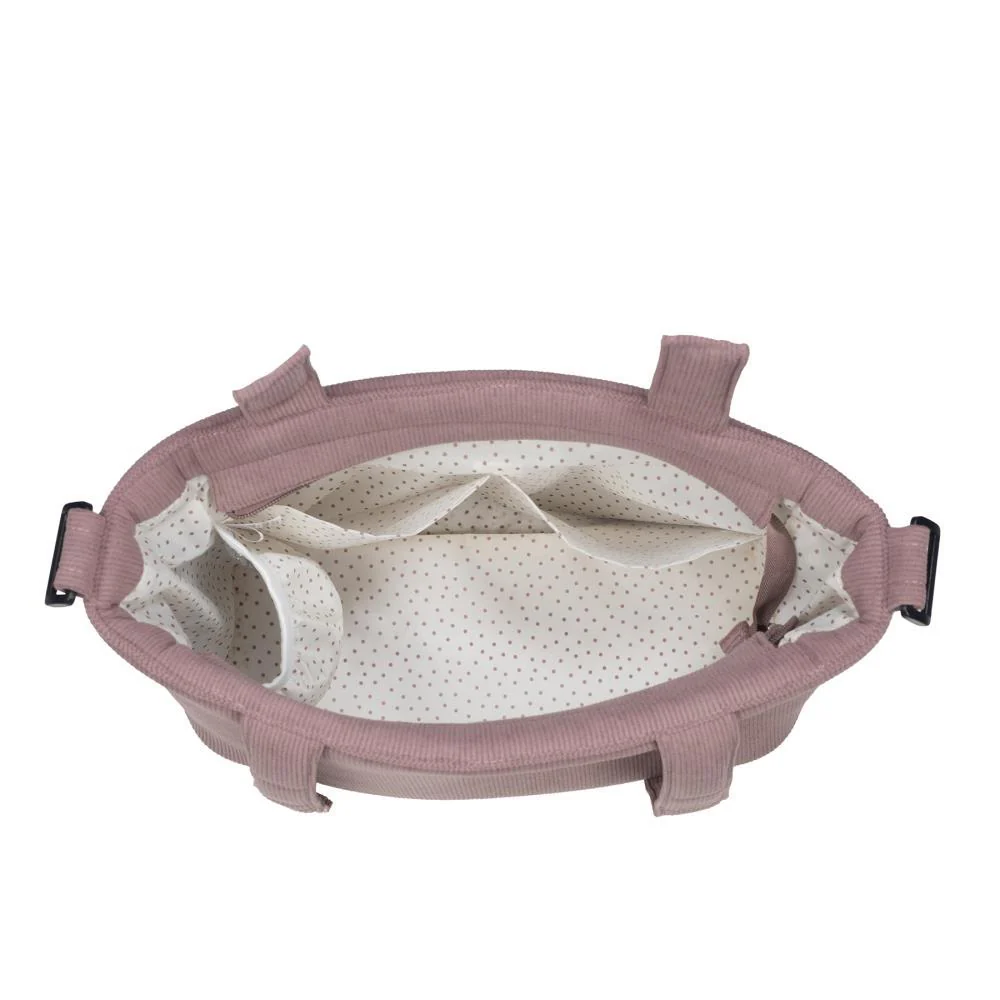 Saco com Muda Fraldas Walking Mum Gala Corduroy Cerise - Image 7
