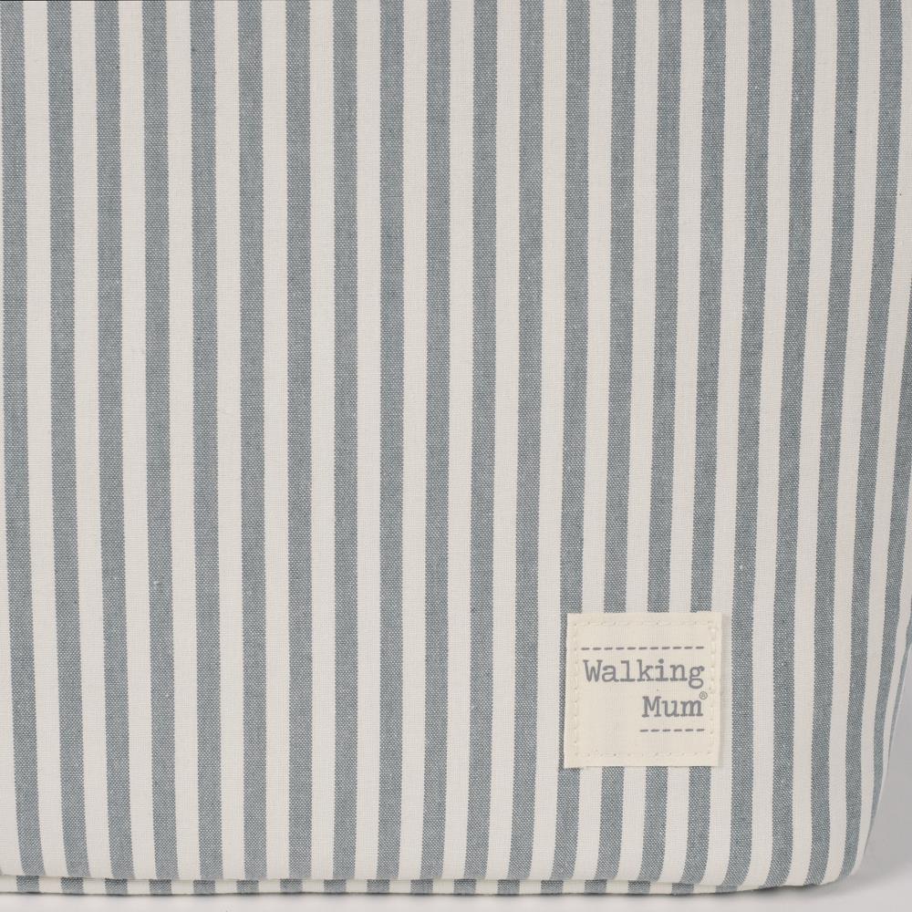 Saco com Muda Fraldas Walking Mum Praliné Strips Matcha - Image 12