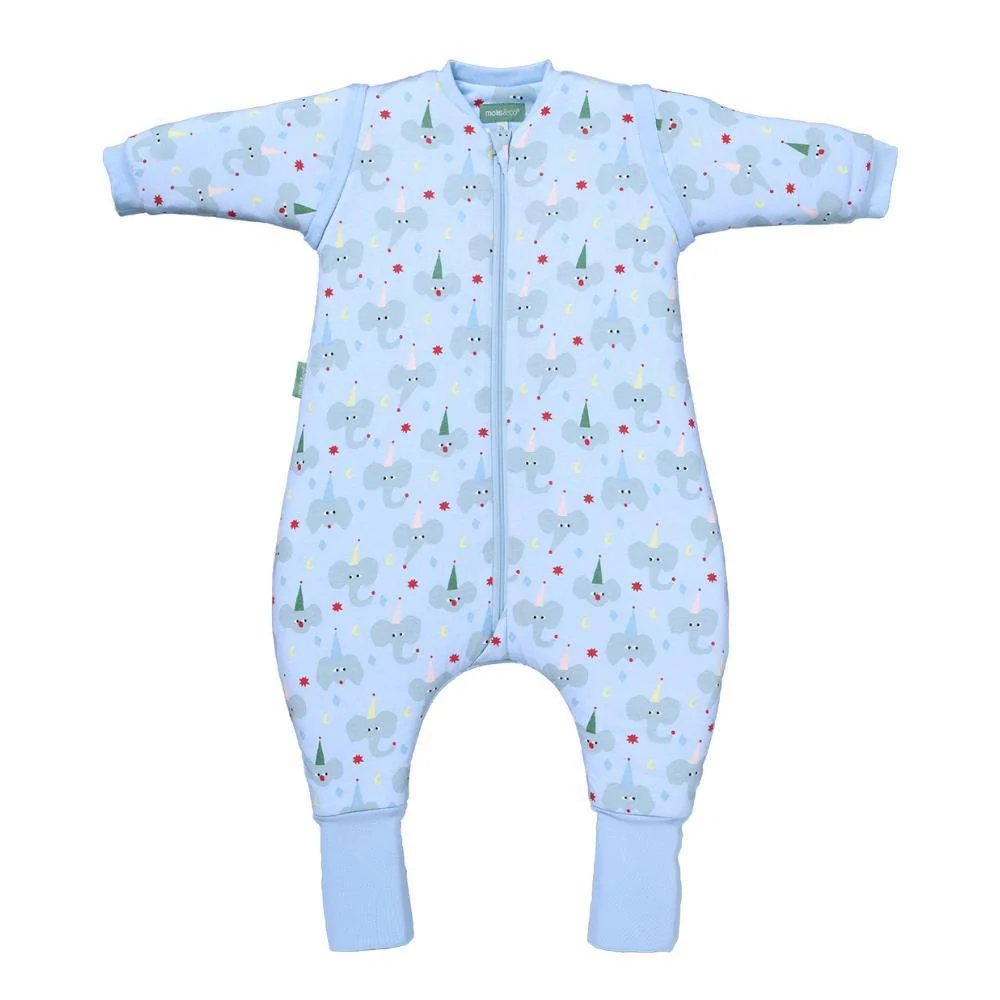 Saco de Dormir/Pijama com Mangas e Meias Molis&Co Animal Party 3-6m Tog 2.5