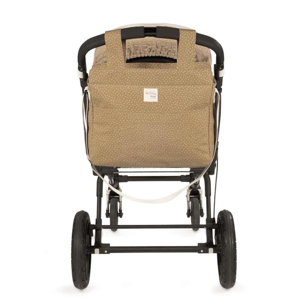 Saco com Muda Fraldas Walking Mum Polka Dot Poppy Cinnamon - Image 11