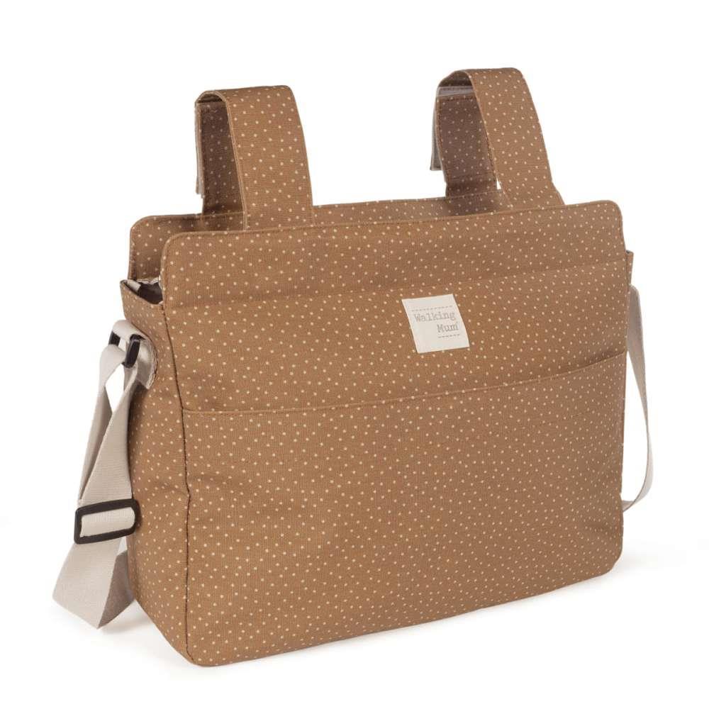 Saco com Muda Fraldas Walking Mum Polka Dot Poppy Cinnamon - Image 3