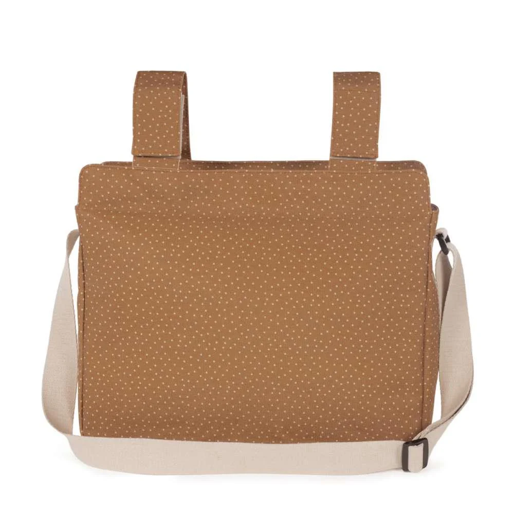 Saco com Muda Fraldas Walking Mum Polka Dot Poppy Cinnamon - Image 5