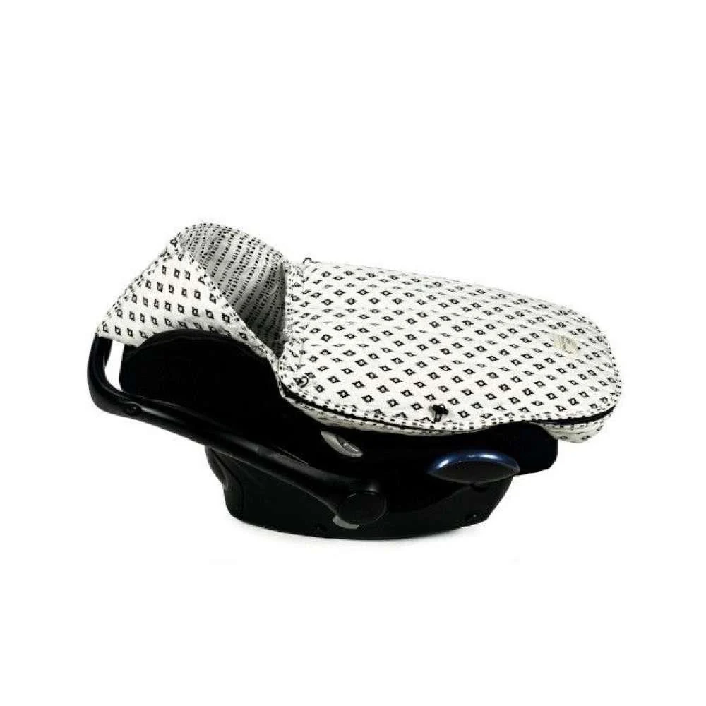 Saco Térmico Respirável Walking Mum Boho Chic para Cadeira Auto do Grupo 0 e Alcofa - Image 4
