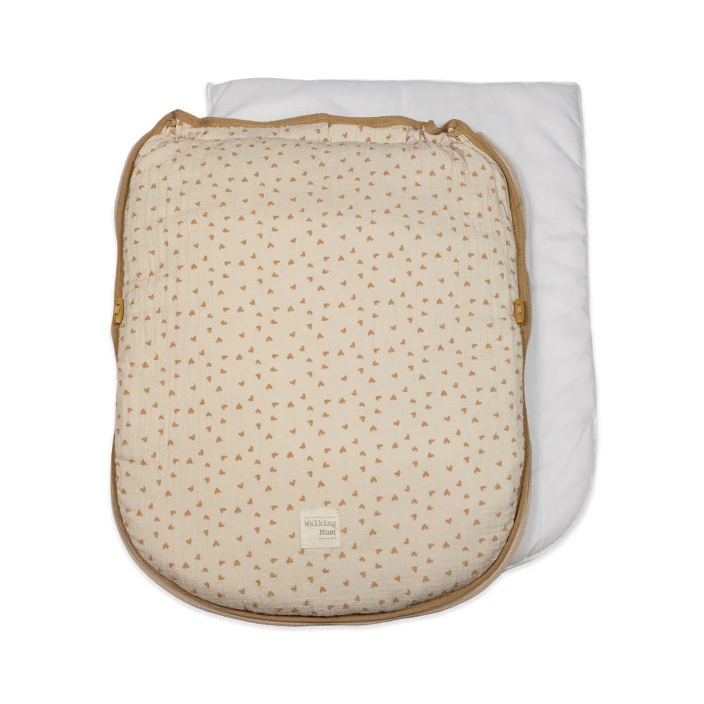 Saco Térmico Respirável para Carrinho de Passeio Walking Mum Hearts Poppy Cinnamon - Image 2