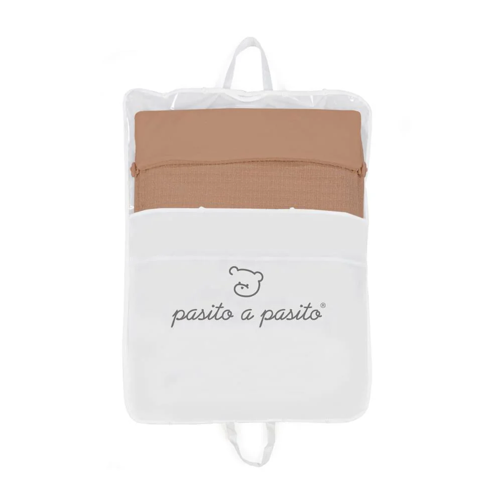 Saco Térmico Respirável para Carrinho de Passeio Pasito a Pasito Icon Caramel - Image 5