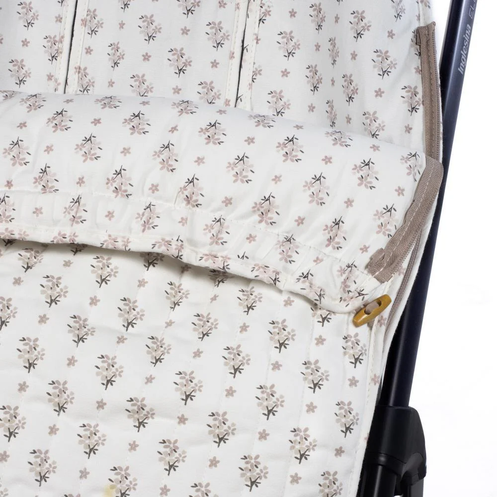 Saco Térmico Respirável Walking Mum  Botton Flowers para Carrinho de Passeio - Image 4