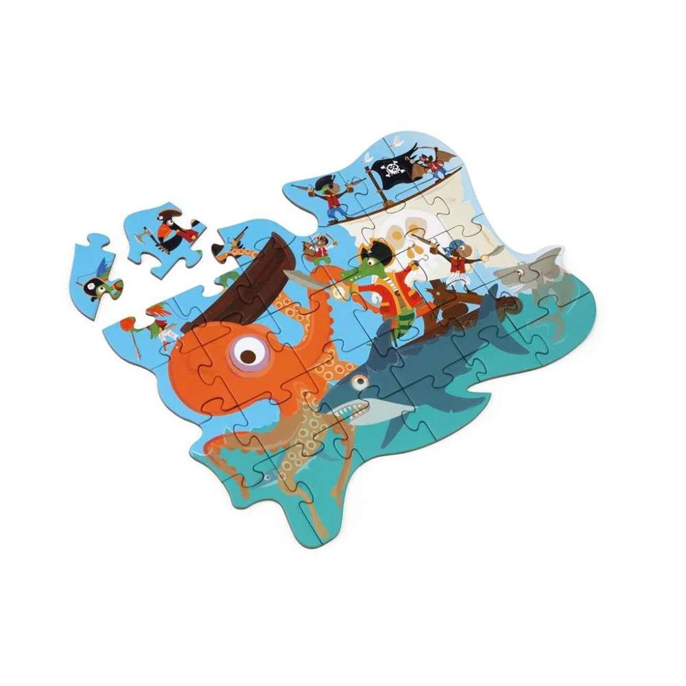 Puzzle Contour Piratas 29 Peças - Image 2