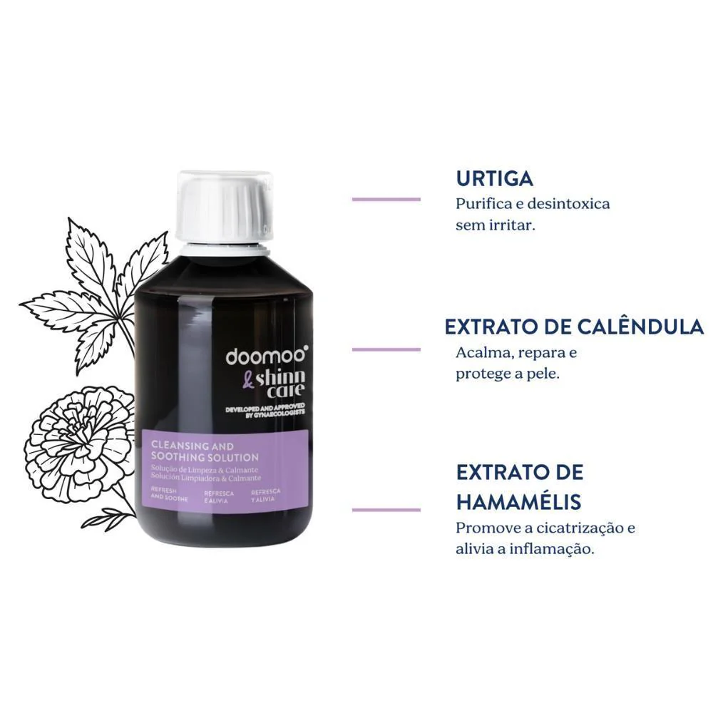 Solução Limpeza e Calmante Doomoo & Shinncare 200ml - Image 2