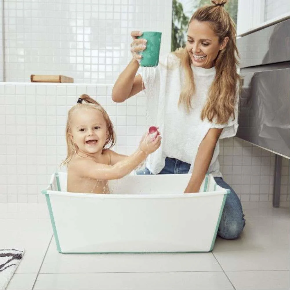 Banheira Dobrável Stokke Flexi Bath White Grey - Image 4