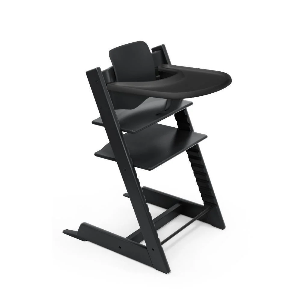 Stokke Bundle Cadeira da Papa TrippTrapp + Baby Set² + Tabuleiro Black - Image 4