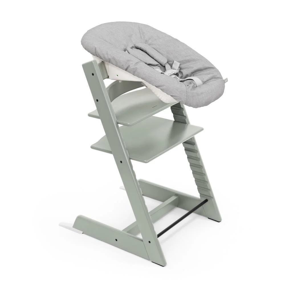 Stokke Bundle Tripp Trapp + Baby Set² Glacier Green + Newborn Set Grey - Image 5