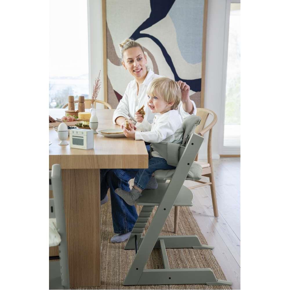 Cadeira da Papa Stokke Tripp Trapp em Madeira Glacier Green - Image 4