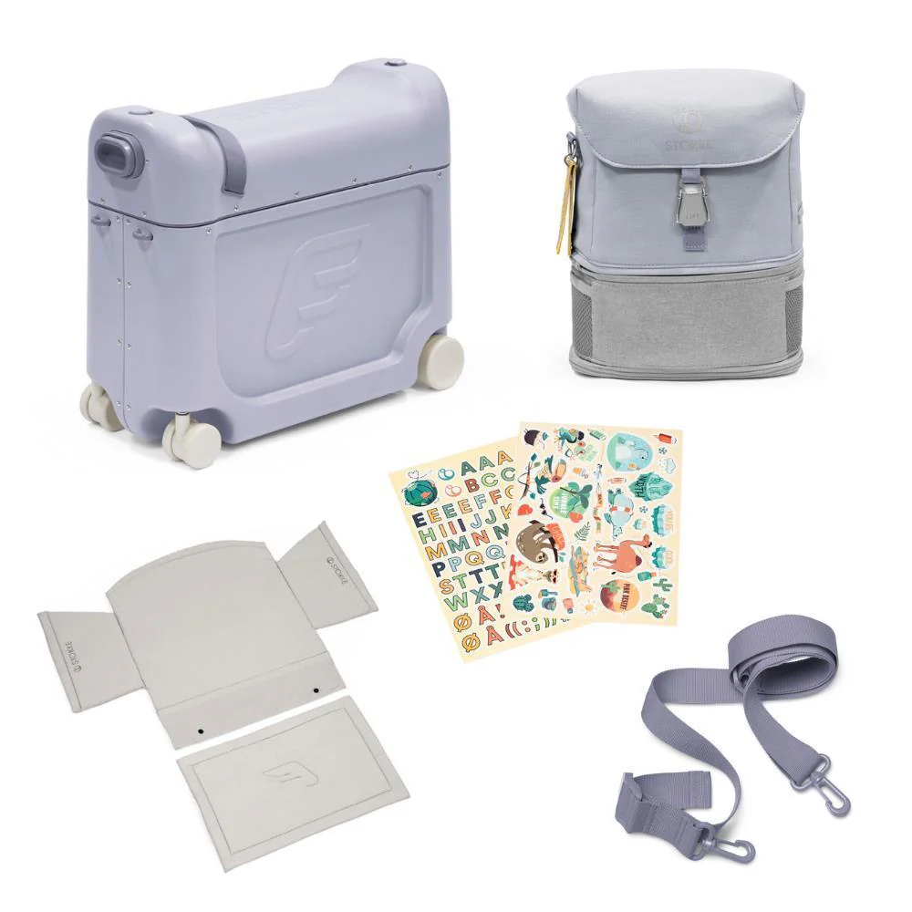 Stokke JetKids Travel Bundle (BedBox + BackPack) Arctic Blue - Image 2
