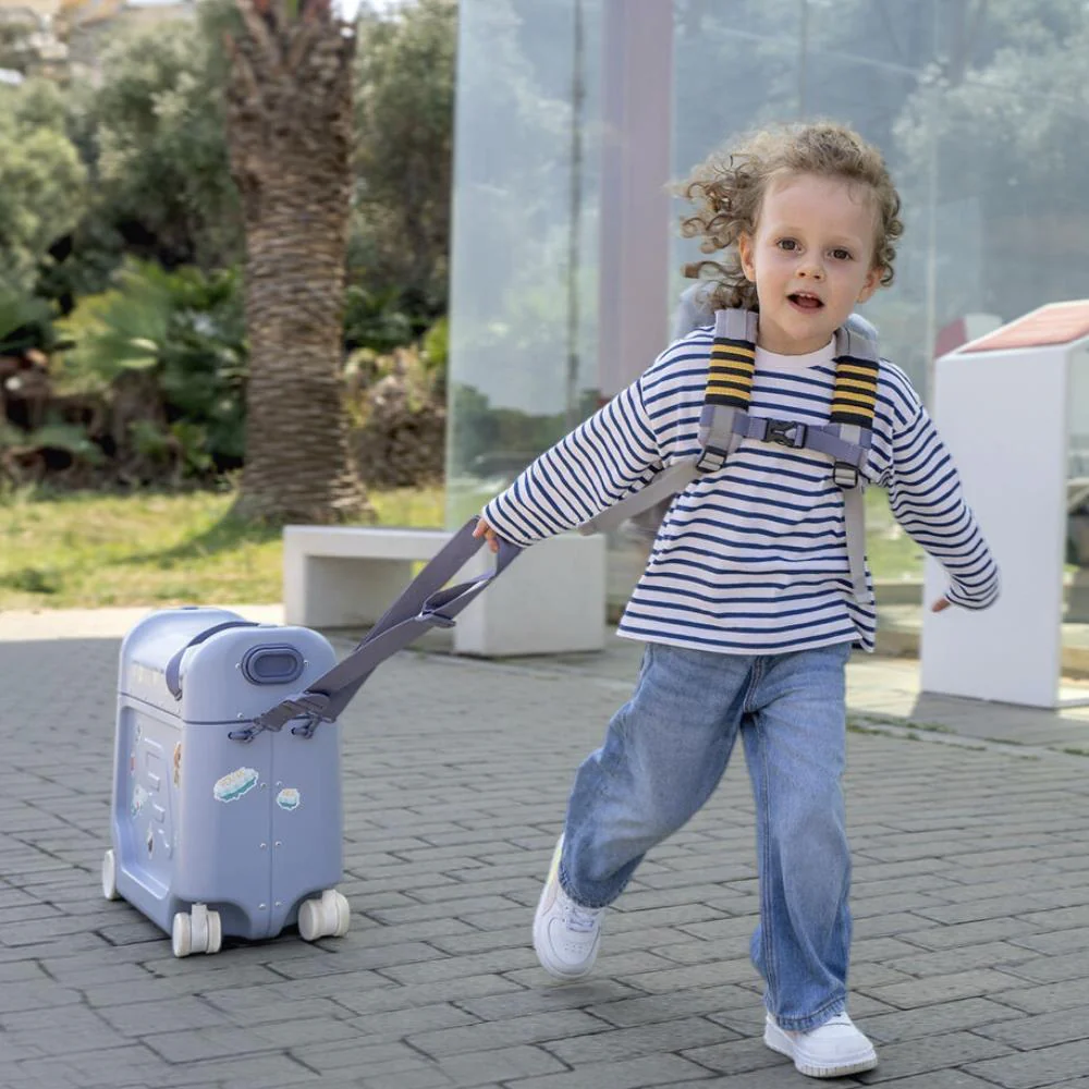 Stokke JetKids Travel Bundle (BedBox + BackPack) Arctic Blue - Image 9