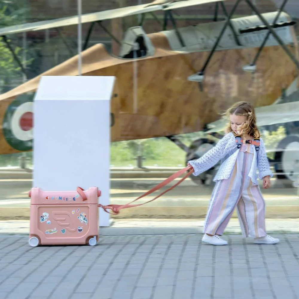 Stokke JetKids Travel Bundle (BedBox + BackPack) Coral Pink - Image 13