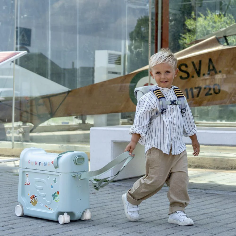 Stokke JetKids Travel Bundle (BedBox + BackPack) Sea Green - Image 10