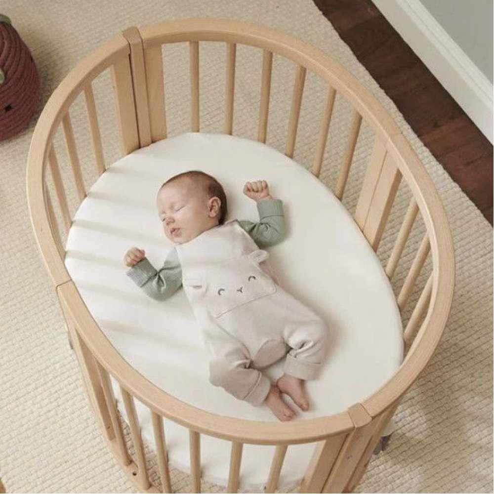 Lençol Protetor para Berço Stokke Sleepi Mini V3 White - Image 4