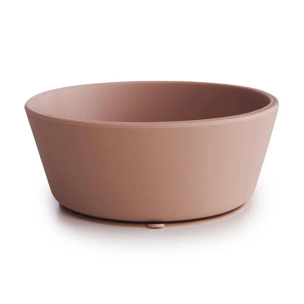 Taça com Ventosa Mushie Blush