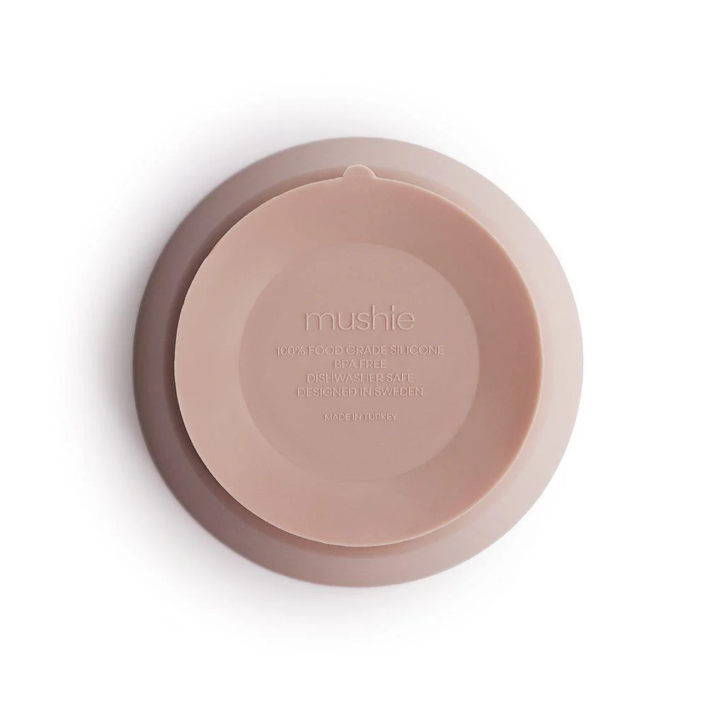 Taça com Ventosa Mushie Blush - Image 3