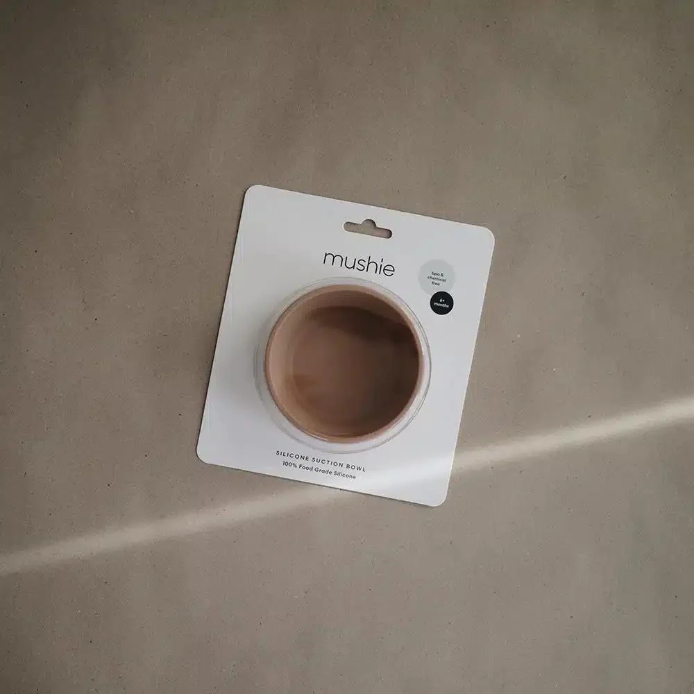 Taça com Ventosa Mushie Blush - Image 4