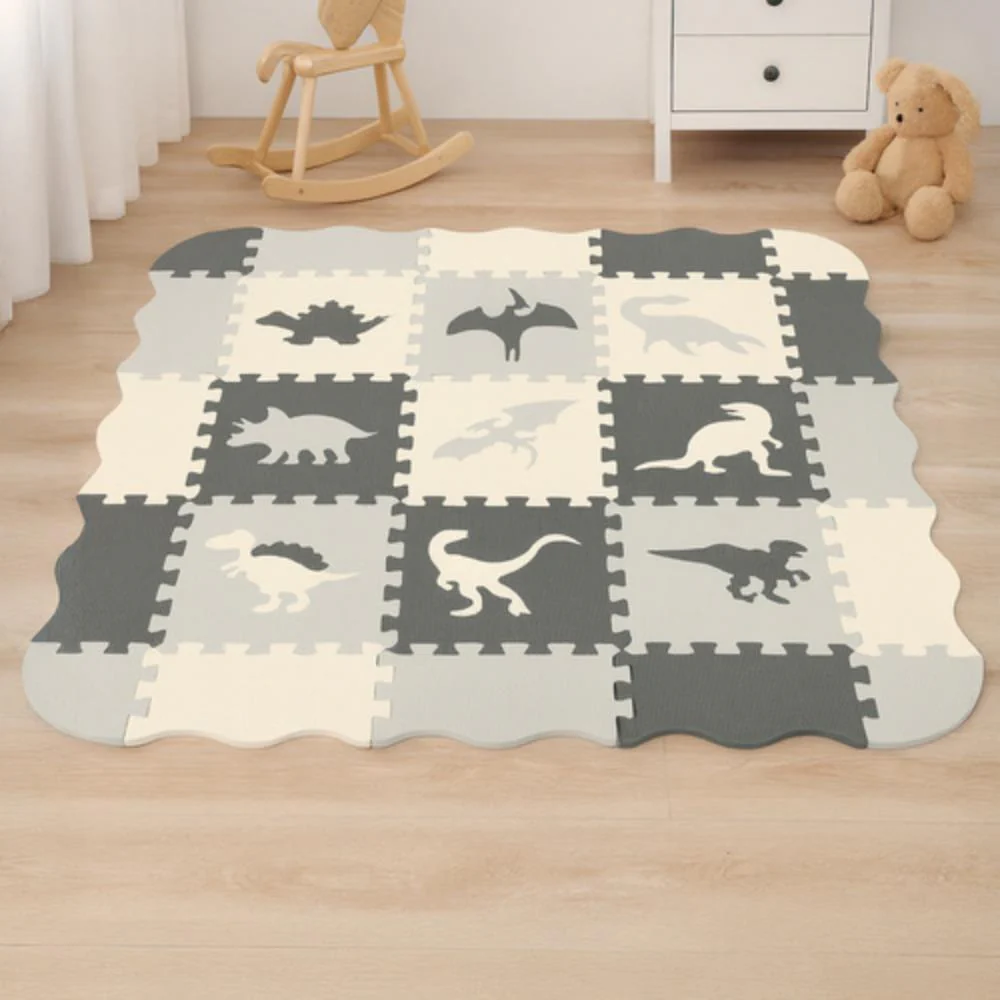 Tapete Puzzle em Eva Dinossauros 106x106cm - Image 12