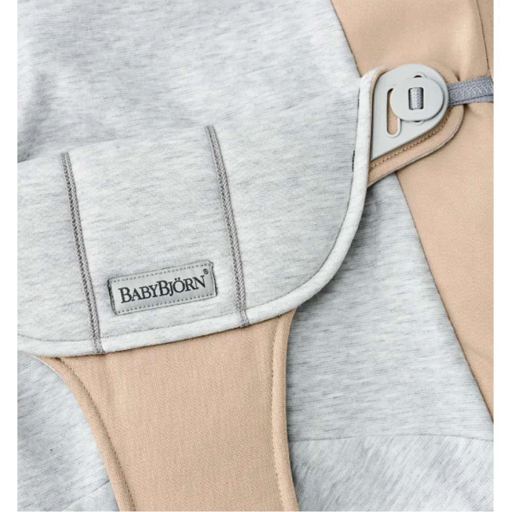 Forra Jersey Beige/Grey para Espreguiçadeira BabyBjörn - Image 3