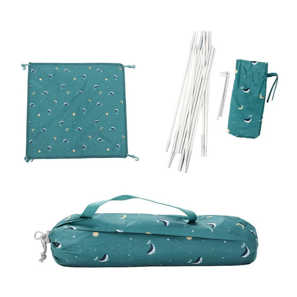 Tenda de Praia/Jardim UPF50+ Monnëka Whale Teal - Image 5