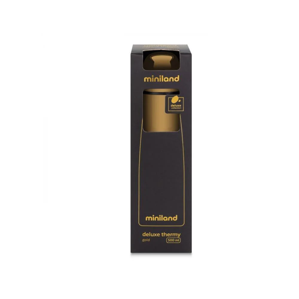 Termo para Líquidos Miniland Deluxe Thermy Gold 500ml - Image 2