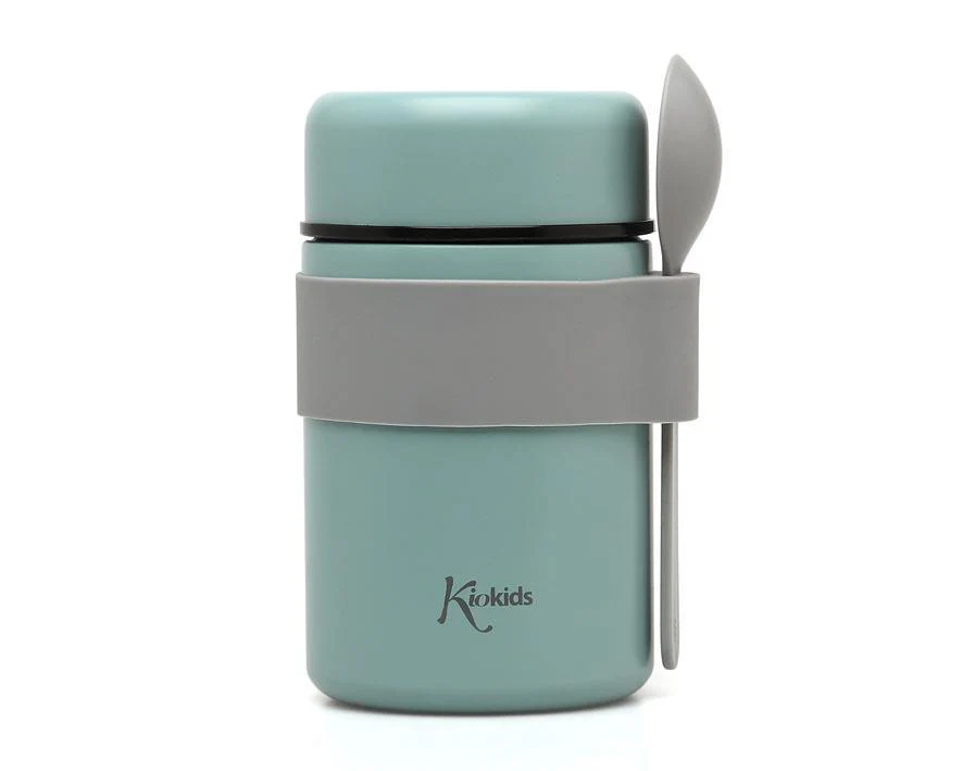 Termo para Sólidos de Inox com Colher Kiokids Sage