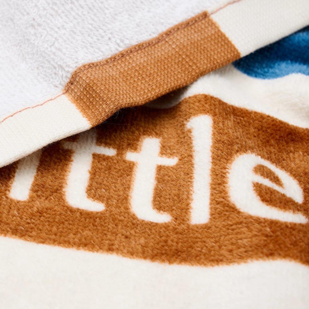 Toalha de Praia Little Dutch Ocean World Brown Stripe - Image 2
