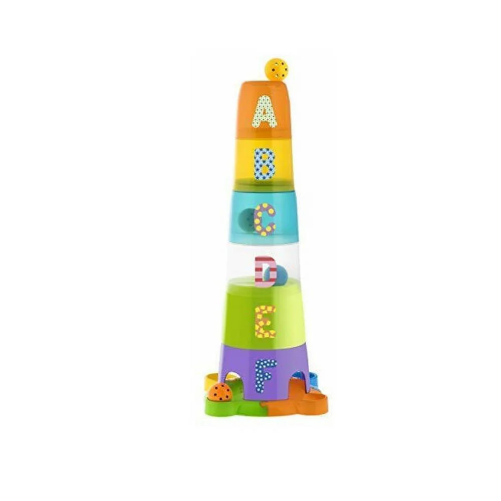 Torre Colorida com Copos Empilháveis Chicco - Image 2