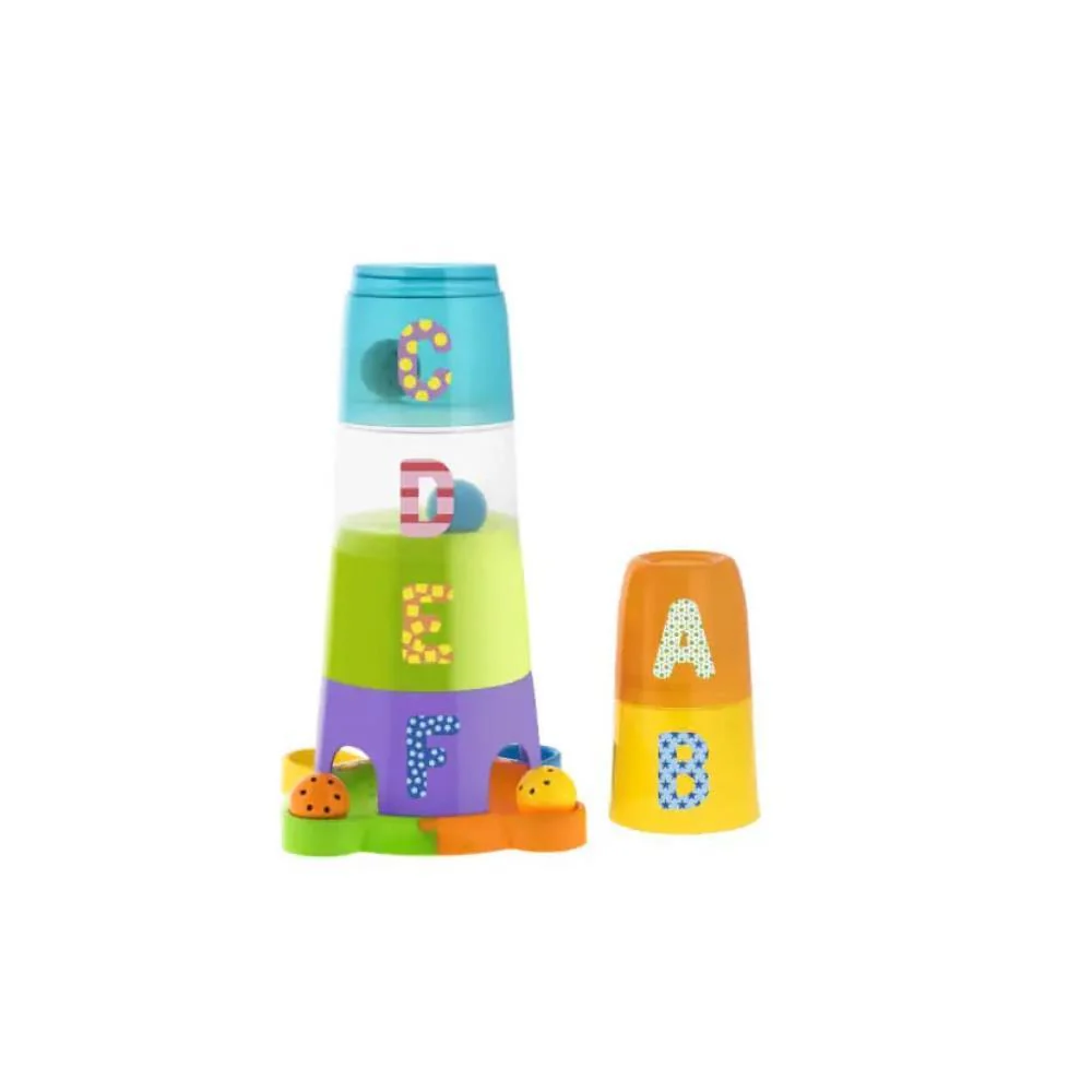 Torre Colorida com Copos Empilháveis Chicco - Image 4